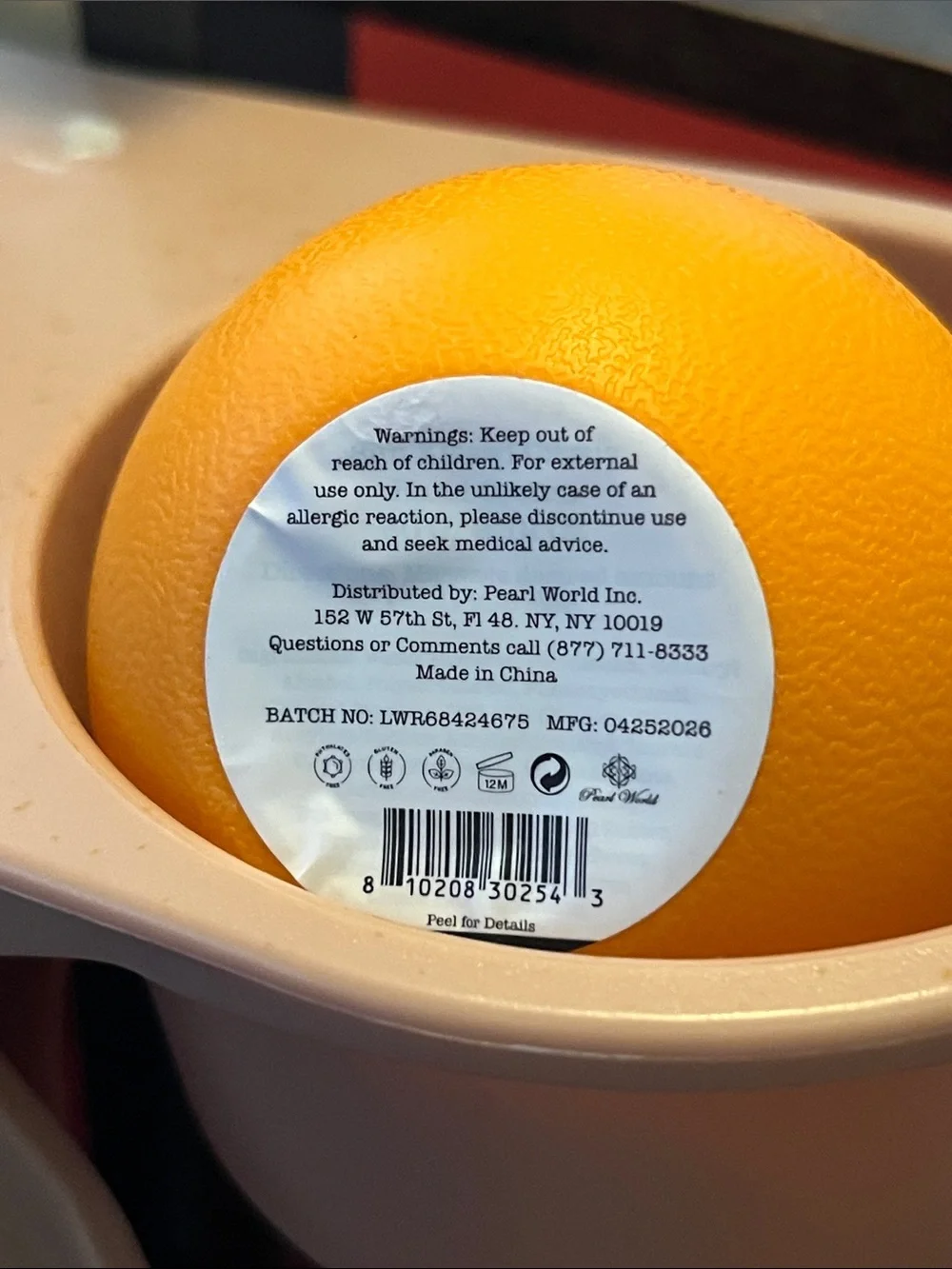 Cute Hand Creams in an Orange or Lemon 🍋 Container